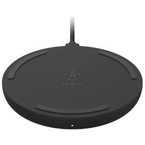 WIA001BTBK Belkin 10W Wireless Charging Pad + Cable (Wall Charger Not Included) (WIA001BTBK)