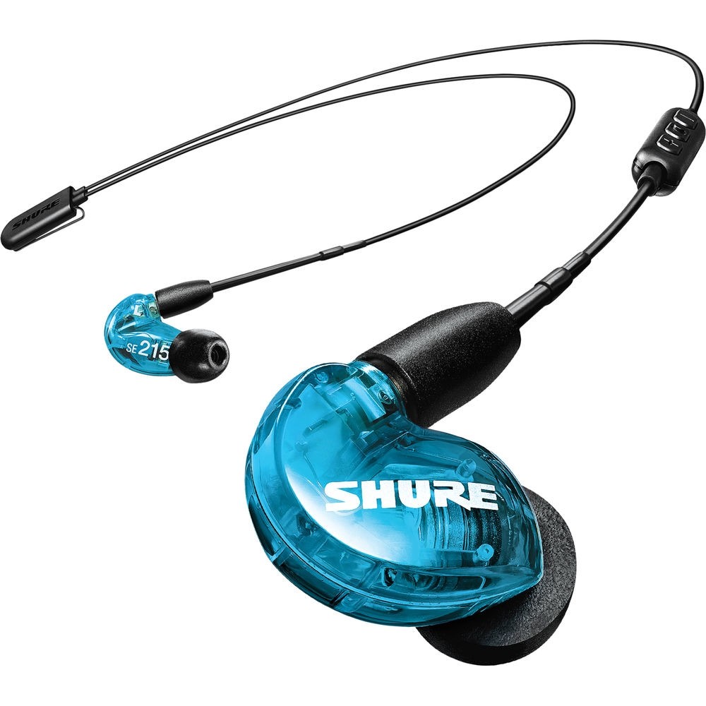 Shure SE215 Wireless Sound-Isolating Earphones, Bluetooth 5.0 Cable ...