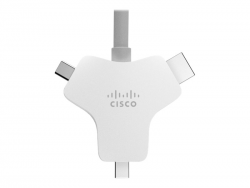 CISCO (CAB-HDMI-MUL4K-9M=) CISCO MULTI-HEAD CABLE 9 METERS (4K, USB-C, HDMI, MINIDP)