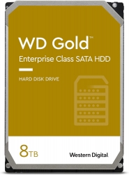 Western Digital 8TB WD 3.5" Gold Enterprise Class Internal Hard Drive - 7200 RPM Class, SATA 6 Gb/s, 256 MB Cache, - 5 Years Limited Warranty WD8005FRYZ