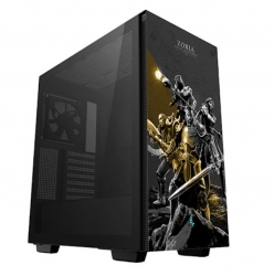 DeepCool CH510 ZORIA Mid-Tower ATX Case, Tempered Glass, 1 x 120mm Fan, 2 x 3.5" Drive Bays, 7 x Expansion Slots R-CH510-ZORIA-E-1