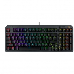 ASUS TUF Gaming K3 Gen II Optical-Mechanical RGB Keyboard, IP57 Waterproof & Dust Resistance, Compact 97-key Layout, Silicone Gasket Mount