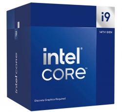 Intel i9 14900F CPU 4.3GHz (5.8GHz Turbo) 14th Gen LGA1700 24-Cores 32-Threads 68MB 65W Graphics Card Required Retail Raptor Lake with Fan BX8071514900F-L