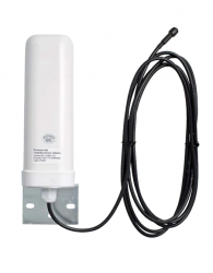 Permaconn | ANTH4G | 4G High Gain Antenna | Includes wall mount bracket & 2m cable - ANTH4G