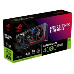 ASUS nVidia GeForce ROG-STRIX-RTX4080S-16G-GAMING RTX4080 SUPER 16GB GDDR6X, AI Performance 836, 2550 MHz Boost Clock, RAM 23Gbps