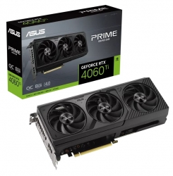 ASUS nVidia GeForce PRIME-RTX4060TI-O8G RTX4060 Ti OC Edition 8GB GDDR6 2580MHz Boost Clock, RAM 18Gbps, 3xDP, 1xHDMI