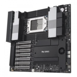 Asus WS WRX90E-SAGE SE Workstation Motherboard - AMD WRX90 Chipset - Socket sTR5 - SSI EEB - Ryzen Threadripper PRO Processor Supported DDR5 SDRAM Maximum RAM - DIMM, UDIMM - 8 x Memory Slots - Gigabit Ethernet - DisplayPort - 4 x SATA Interfaces PRO WS W