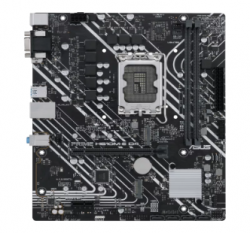 ASUS, PRIME-H610M-E-D4, INTEL, INTEL 12 to 13th, LGA1700, 2x DDR5, 64G, Upto 3200, PCIe 4 - 1x16 PRIME-H610M-E-D4