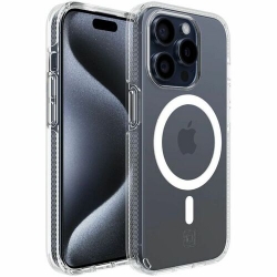 Incipio Duo Case for Apple iPhone 15 Pro Smartphone - Clear - Soft-touch - Bump Resistant, Drop Resistant, Impact Resistant, Bacterial Resistant, Scratch Resistant, Smudge Resistant IPH-2119-CLR