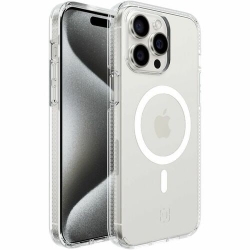 Incipio Duo Case for Apple iPhone 15 Pro Max Smartphone - Clear - Bump Resistant, Drop Resistant, Impact Resistant, Bacterial Resistant, Scratch Resistant IPH-2121-CLR