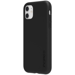 Incipio DualPro Case for Apple iPhone 11 - Black - Shock Proof, Impact Resistant, Drop Resistant, Shock Absorbing, Scratch Resistant, Bump Resistant - Polycarbonate IPH-1848-BLK