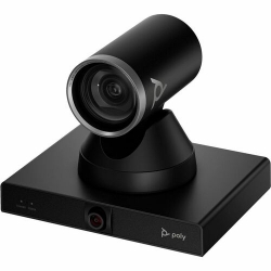 Poly Studio E60 Video Conferencing Camera - 16 Megapixel - 30 fps - Black - USB Type B - 4K - 3840 x 2160 Video - Auto-focus - 78° Angle - Microphone - Network (RJ-45) - Video Conferencing System - Android, Windows - Motion Tracking, PTZ 9W1A6AA