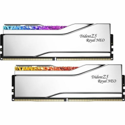 G.SKILL Trident Z5 Royal Neo F5-6000J2836G16GX2-TR5NS RAM Module for Motherboard, Desktop PC - 32 GB (2 x 16GB) - RGB - DDR5-6000/PC5-48000 DDR5 SDRAM - 6000 MHz - CL28 - 1.40 V - Non-ECC - Unbuffered - 288-pin - DIMM - Lifetime Warranty