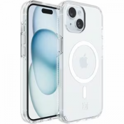 Incipio Duo Case for Apple iPhone 15 Smartphone - Clear - Soft-touch - Bump Resistant, Drop Resistant, Bacterial Resistant, Impact Resistant, Scratch Resistant, Smudge Resistant IPH-2118-CLR