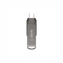 Lexar JumpDrive Dual Drive D400 USB 3.1 Type-C  64GB, Five-year limited warranty LJDD400064G-BNQNG