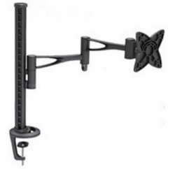 Astrotek Monitor Stand Desk Mount 44cm Arm For Single Screen 13"-27" 15kg 30Â° Tilt 180Â° Swivel