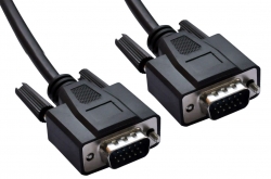 Astrotek Vga Cable 3m - 15 Pins Male To 15 Pins Male For Monitor Pc Molded Type Black At-vga-mm-3m