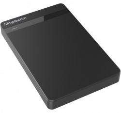 Simplecom 2.5" SATA Enclosure USB3.0 Tool Free Black SE203-black