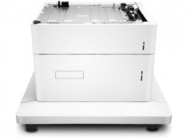 HP LaserJet 1x550-sheet and 2000-sheet HCI Feeder and Stand J8J92A