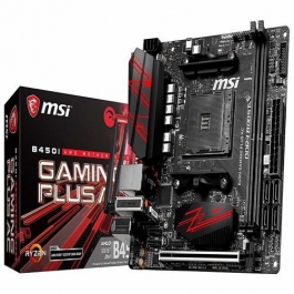 Msi B450i Gaming Plus Ac Am4 Ryzen Mini itx Motherboard 2x Ddr4 1x