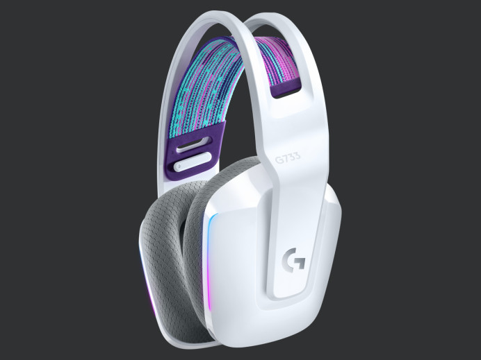 Logitech G733 Lightspeed Wireless Gaming Headset - White