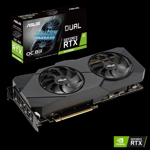 Asus Nvidia Super Dual-Rtx2070S-O8G Evo Geforce Rtx 2070S Evo Oc