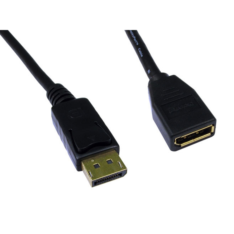 Generic Displayport Cable: Dp(m) To Dp(f) Extension 1m Support 4k And ...