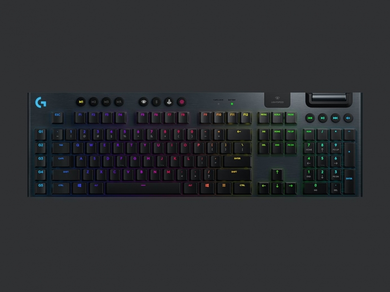 Logitech 915 Lightspeed Wireless Rgb Mechanical Gaming Keyboard Tactile ...