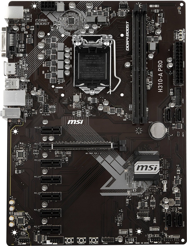 H310 msi clearance