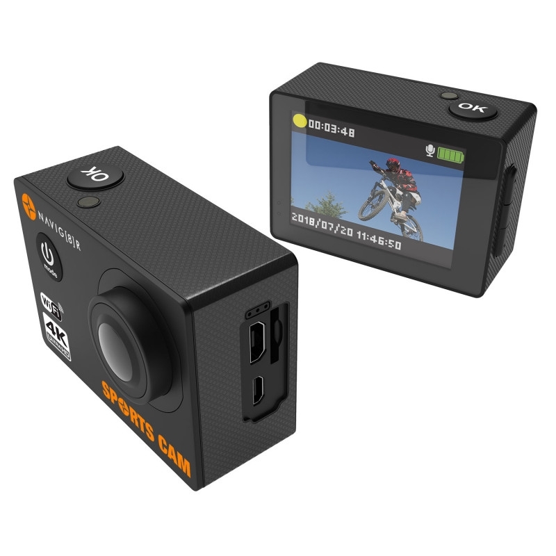 laser navig8r 4k sports camera