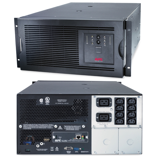 APC Smart-UPS 5000VA Rackmount/Tower SUA5000RMI5U Compatible
