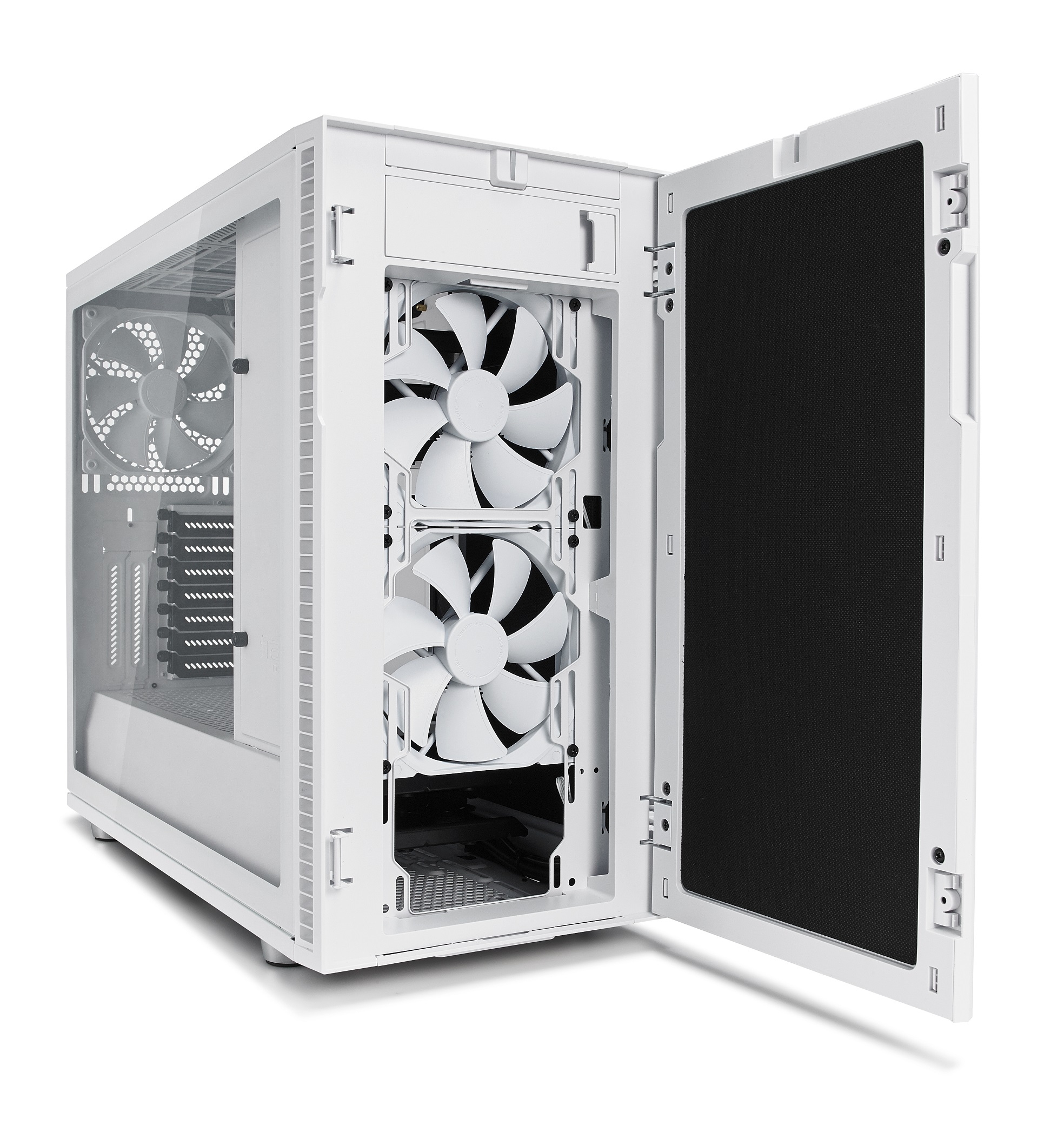 Fractal Design Define R6 White Tempered Glass Fd Ca Def R6 Wt Tg