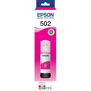 C13T03K392 Epson T502 Magenta Ink Bottle - Et-2700 Et-2750 Et-3700 Et-4750 C13t03k392